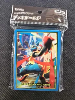 Pokemon Center Japan Exclusive Sleeves Mega Lucario 64 Count - Image 1