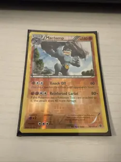 Pokemon Machamp 50/101 Reverse Holo - Black & White Plasma Blast - NM - Image 1