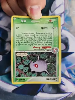 Pokemon EX Legend Maker Cascoon 30/92 Reverse Holo Uncommon Stamped Played - Image 3