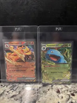Pokemon TCG EX Double Rare And 2X Full Art Trainer MEG EN, MEW EN, And EX 2015 - Image 2