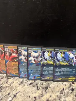Pokemon TCG EX Double Rare And 2X Full Art Trainer MEG EN, MEW EN, And EX 2015 - Image 5