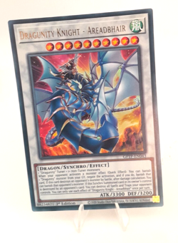 Dragunity Knight Areadbhair - GFTP-EN043 - Ultra Rare - 1st Edition Yugioh - Image 2
