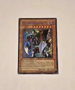 Yugioh Fiendish Engine Omega TDGS-EN095 Secret Rare VLP - Image 1