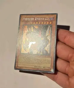 Yugioh Fiendish Engine Omega TDGS-EN095 Secret Rare VLP - Image 4