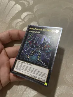 Yu-Gi-Oh! Dark Requiem Xyz Dragon OP15-EN002 Ultimate Rare NM EURO Deep Stamp - Image 4