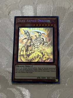 YuGiOh Ghost Rare Dark Armed DragonGFP2-EN179 Ghosts from the Past 2 NM/MINT - Image 1