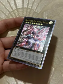YuGiOh Neo Galaxy-Eyes Photon Dragon Ultimate GAOV-EN041 DEEP EMBOSS HEAVY STAMP - Image 5