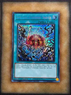 Yugioh Sinful Spoils of Subversion - Snake-Eye MP24-EN104 Secret Rare 1st Ed NM - Image 1