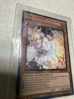 Yugioh Ash Blossom & Joyous Spring RA01-EN008 Platinum Secret Rare Yu-Gi-Oh! TCG - Image 3