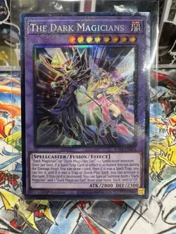Yugioh The Dark Magicians RA04-EN054 Prismatic Collector’s Rare NM - Image 1
