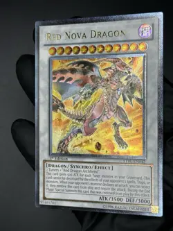 Yu-Gi-Oh! Red Nova Dragon 1st Edition Ultimate Rare STBL-EN042 - Image 2