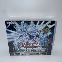 2021 Yu-Gi-Oh Dawn of Majesty Booster Box Factory Sealed 1st Edition - Image 1