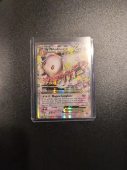 Pokemon TCG Mega M Audino EX Holo Card 85/124 Ultra Rare XY Fates Collide MP - Image 1