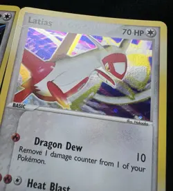 Latios 2/10 & Latias 4/10 EX Trainer Kit Holo 2004 Vintage Pokemon Card - LP - Image 4