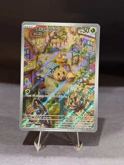 Bramblin 198/193 Illustration Rare Holo Pokemon Card Paldea Evolved 2023 NM 🔥 - Image 1
