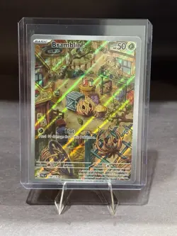 Bramblin 198/193 Illustration Rare Holo Pokemon Card Paldea Evolved 2023 NM 🔥 - Image 3