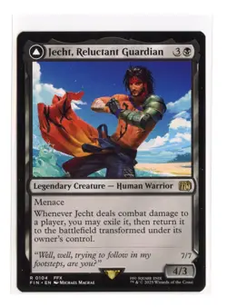 Jecht, Reluctant Guardian R 104 Regular Final Fantasy MTG Card - Image 1