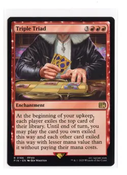 Triple Triad R 166 Regular Final Fantasy MTG Card NM - Image 1