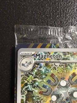 Pokemon TCG Magneton Holo Scarlet & Violet Promo Card #159 Sealed - Image 2