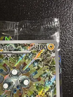 Pokemon TCG Magneton Holo Scarlet & Violet Promo Card #159 Sealed - Image 3