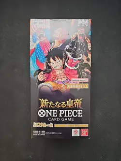 Sealed Japanese OP-09 One Piece Card The Four Emperors Booster Box - Image 1