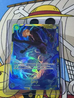 Sanji OP06-119 Wings of The Captain Foil English NM Condition SEC Card X1 - Image 1