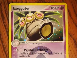 Pokemon 2004 Pokemon Hidden Legends Exeggcutor foil card, mint condition - Image 2