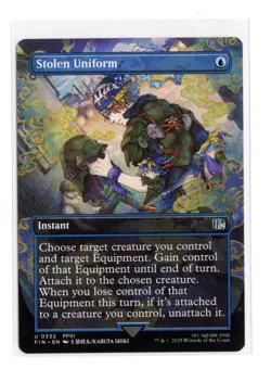 Stolen Uniform (Borderless) U 332 Regular Final Fantasy MTG NM - Image 1