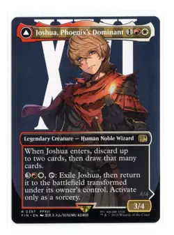 Joshua, Phoenix's Dominant (Borderless) R 397 Regular Final Fantasy MTG - Image 1