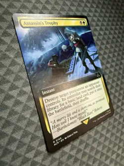 MTG Assassin’s Trophy #0166 Extended Art Rare UB: Assassin’s Creed (ACR) - Image 2
