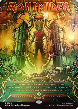 PRE-SALE: Eddie Unchained ✨RAINBOW FOIL ✨ Secret Lair x Iron Maiden Scare MTG - Image 3