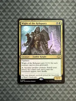 MTG Wight of the Reliquary #0207 Rare Modern Horizons 3 (MH3) - Image 1