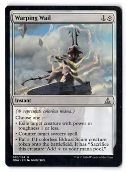 Warping Wail LP* Oath Of The Gatewatch ENGLISH 012/184 mtg -UnltdCards - Image 1