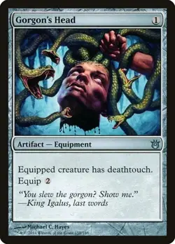 Gorgon's Head NM, English Magic the Gathering MTG Born of the Gods - Image 1