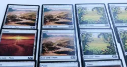 Lot of 29 MTG Magic the Gathering Basic Land Cards Plains 1 Forest 2017 Wizards - Image 2