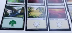 Lot of 29 MTG Magic the Gathering Basic Land Cards Plains 1 Forest 2017 Wizards - Image 4