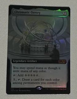Chromatic Orrery NM Extended Art Foil 382 Core Set 2021 M21 Magic MTG - Image 1