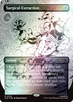 MTG Secret Lair Venom Unleashed Inks Rainbow Foil Edition Marvel FREE SHIPPING - Image 5