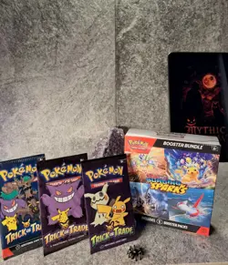 Pokemon Surging Sparks Booster Bundle W/ Bonus Trick Or Trade Packs - Image 1