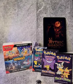 Pokemon Surging Sparks Booster Bundle W/ Bonus Trick Or Trade Packs - Image 2