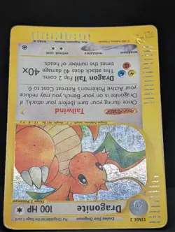 Dragonite 009/165 Expedition Base Set Holo Ultra Rare Pokemon TCG e-reader HP - Image 4