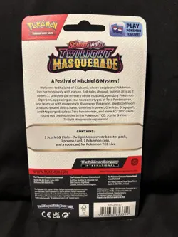 Pokemon TCG - Scarlet & Violet - Twilight Masquerade, Pupitar Blister Pack - Image 2