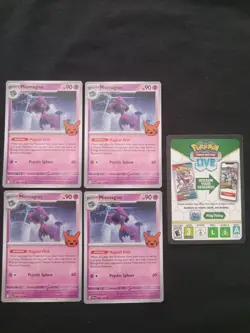 Pokemon TCG 2023 Trick Or Trade Halloween Promo ×4 Mismagius Playset Uncommon... - Image 1