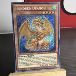 Yugioh: Hundred Dragon - DLCS-EN146 - Secret Rare - Limited Edition - NM + BONUS - Image 1