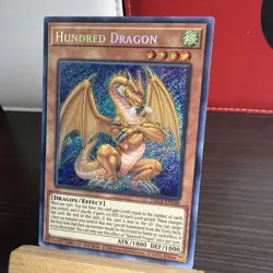 Yugioh: Hundred Dragon - DLCS-EN146 - Secret Rare - Limited Edition - NM + BONUS - Image 2