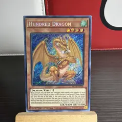 Yugioh: Hundred Dragon - DLCS-EN146 - Secret Rare - Limited Edition - NM + BONUS - Image 3