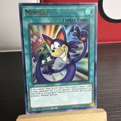 Mimicat Ultra Rare 1st Edition DLCS-EN078 Yugioh + BONUS HOLO - Image 1