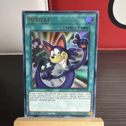 Mimicat Ultra Rare 1st Edition DLCS-EN078 Yugioh + BONUS HOLO - Image 3