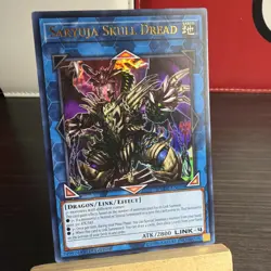 Yugioh Saryuja Skull Dread DUDE-EN026 Ultra Rare 1st Ed NM + BONUS HOLO - Image 1