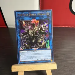 Yugioh Saryuja Skull Dread DUDE-EN026 Ultra Rare 1st Ed NM + BONUS HOLO - Image 3